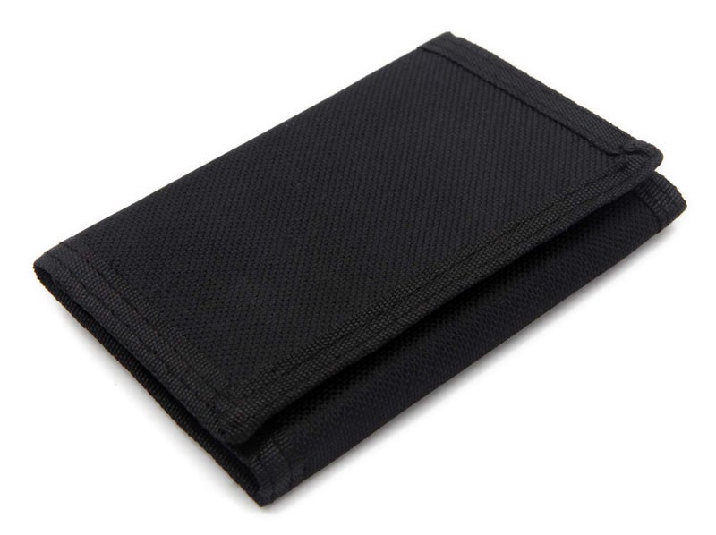 JONYEE Kids Wallet for Boys and Girls, Novelty Wallet for Boys Ages 5-7, Camo Teen Wallet for Kids Birthday Gifts (Black) - Image 1